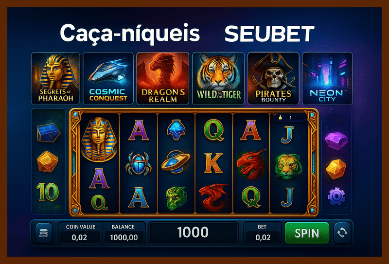 Jogos de Slot no Casino Online SEUBET