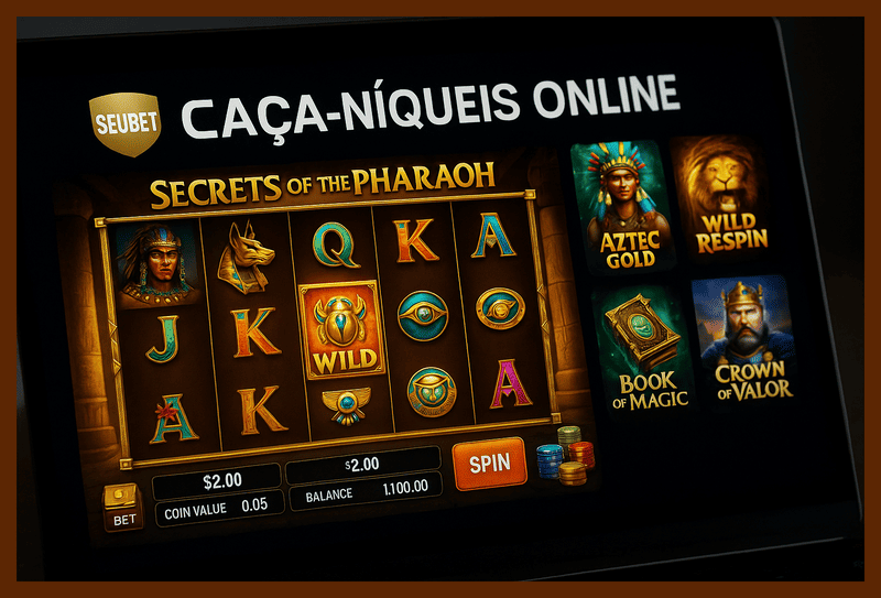 Explore o mundo das slot machines no SEUBET Casino